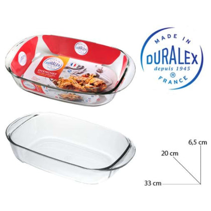 Pirofila Vetro Ovenchef Cm33X20X13Cm