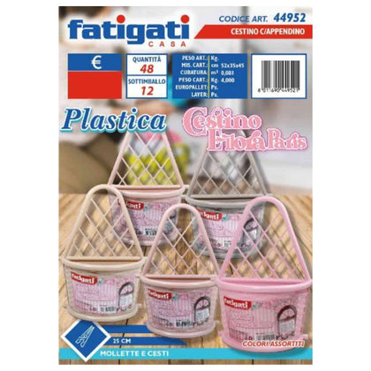 Cestino Con Appendino Multi 44952 - 25 Cm