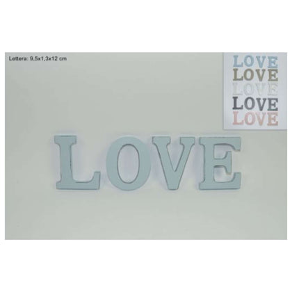 Scritta Legno Love Grande 09117 2S