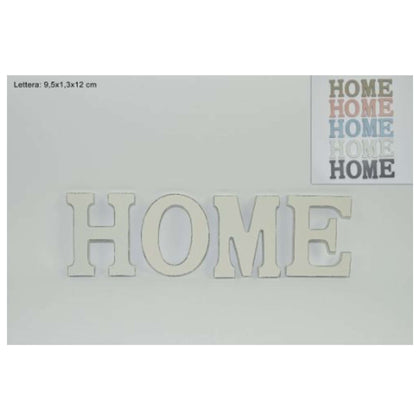 Scritta Legno Home Grande 09032 2S