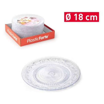 Piatto Trasp. Crystal 18Cm 1481206 Pf