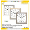 Orologio Legno 25X25 Bco Chic 1152/10 Vi