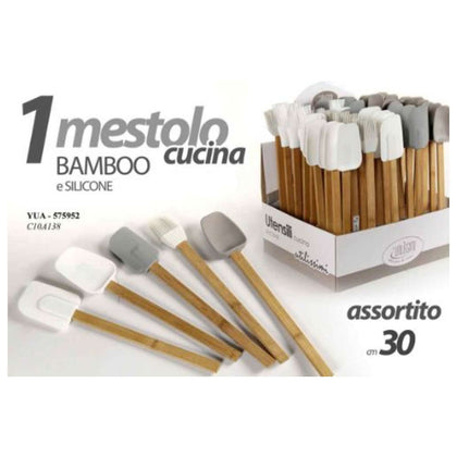 Mestolo Silicone Bamboo 30Cm 575952 Gc