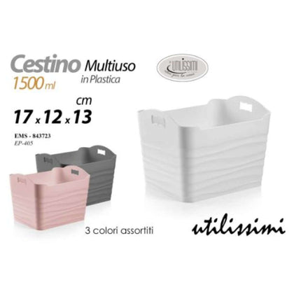 Cestino 1.5Ltc 17X12X13Cm 843723 Gc