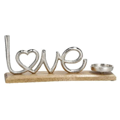 Porta Tea Light Love 80542 Ad