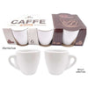 Tazzina Caffe 6Pz Bianco 949182 Intrade