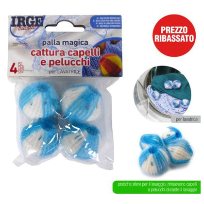 Sfera Magica Per Bucato 4Pz 4824A Casa+