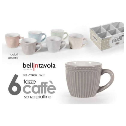 Tazzina Caffe 6Pz S/Piat. 773938 Gc