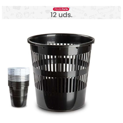 Cestino Gettacarte Tondo Surt 11962H1 - 27,5X27,5X28 Cm