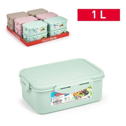 Contenitore Click Rettantolare per Alimenti - 1 Litro