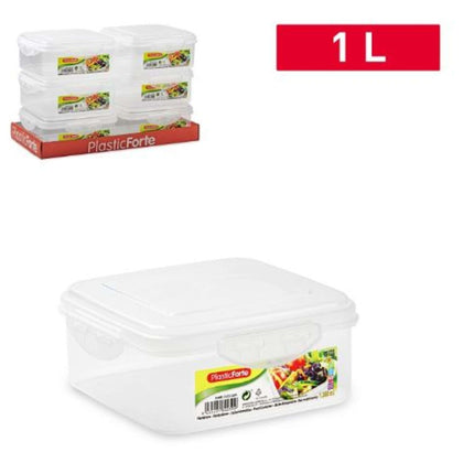 Contenitore Quadrato per Alimenti - 1 Litro