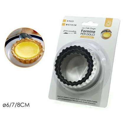 Formina Dolce 3Pz Acciaio 609105 Gt