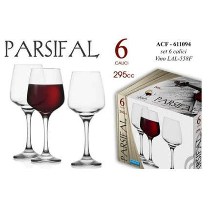 Calice 6Pz Vino Parsifal 295Cc 611094 Gc