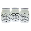 3 Barattoli Per Alimenti Home Sweet Home Bianco