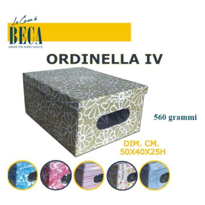 Scatola Ordinella Iv Pvc 50X40X25 Cm 570 Gr