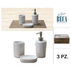 Set Bagno Ceramica 3Pz Tom Bco 77322