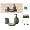 Set Bagno Ceramica 3Pz Jerry Tort.77327