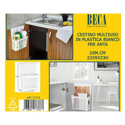 Cestino Multiuso Bco X An.8100 22X9X33H