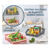 Cestino Multiuso Bco Pl Basso 29X26X8.5H