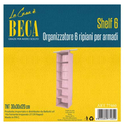 Organizzatore Pink Armadi 6Pt 30X30X120