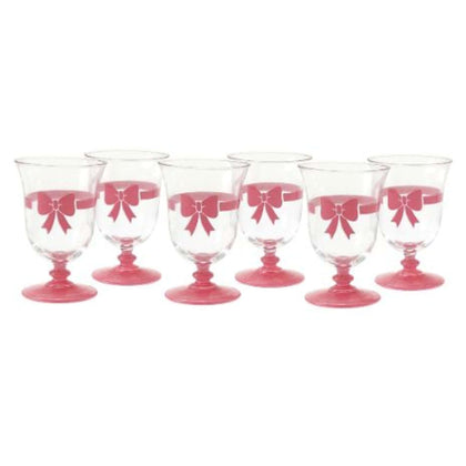 Calice 6Pz Fiocco Rosa 1287/0768