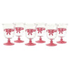 Calice 6Pz Fiocco Rosa 1287/0768