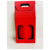 Portabottiglie Cartone 2Pt.Rosso 071168