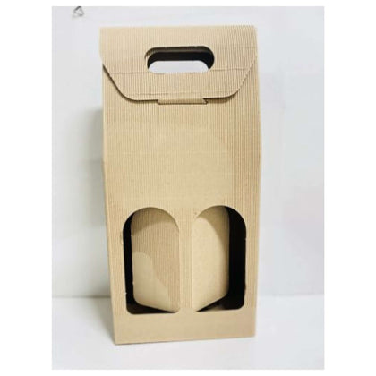 Portabottiglie Cartone 2Ptcan.Avana 1212