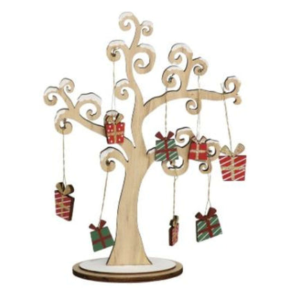 Albero Con Regali 21X30X6Cm 095837 Ger