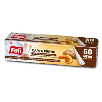 Rotolo Carta Forno 50Mt Box 513 Foli