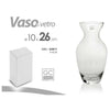 Vaso Vetro 10X26Cm 828072 Gc