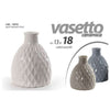 Vaso Ceramica 3 Colori 18Cm 728792 Gc