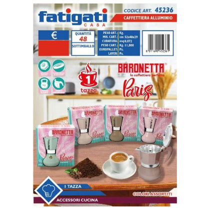 Caffettiera Baronetta 1Tz 45236 Fat.