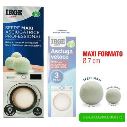 Sfere Asciugatrice Maxi 3Pz 6460A Casa+