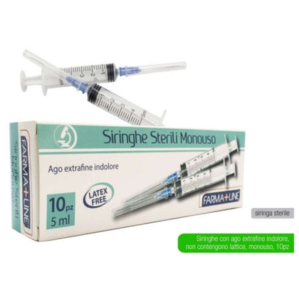 Siringa Sterile 10Pz 4763A Casa+