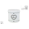 Barattolo Tondo Cuore Home con Coperchio