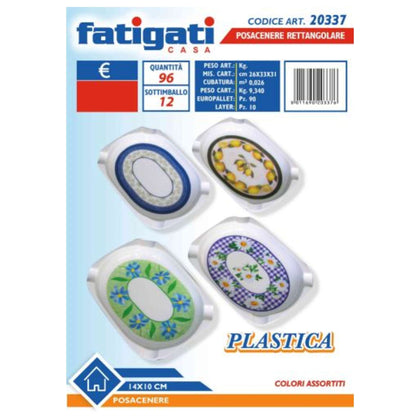 Posacenere Pl Rettangolare 20337 Fat