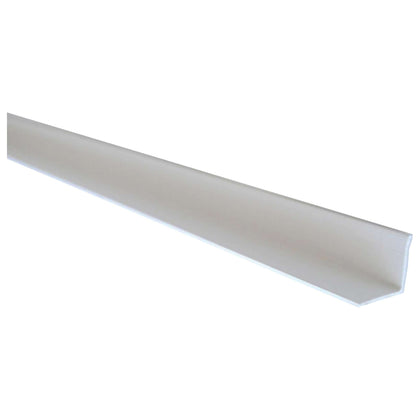 Paraspigolo 22X22 Mm Pvc 200 Cm Bianco - 50 Pz