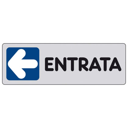 Etichetta Adesiva 150X50 Entrata (Sx) - 10 Pz