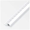 Profilo Jolly Pvc 8 Mm H 250 Cm Bianco - 5 Pz