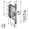 Patent B.Bitter 8/90 Scrocco Centrale Bt E50 Ottonata Con Gaccia - 5 Pz