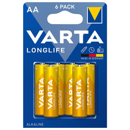 Varta Longlife Alcaline Stilo Bl.6 Pz - 10 Bl