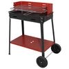 Barbecue Con Ruote Cm.50X35X80H Mod.504.50