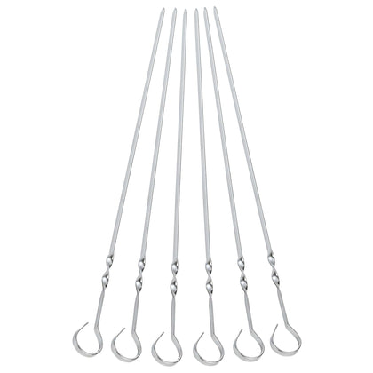 Spiedini Per Barbecue Cm.35 Pz.6 Inox Aisi430