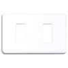 Coprinterruttore Plastica 2P Bianco - 2 Pz