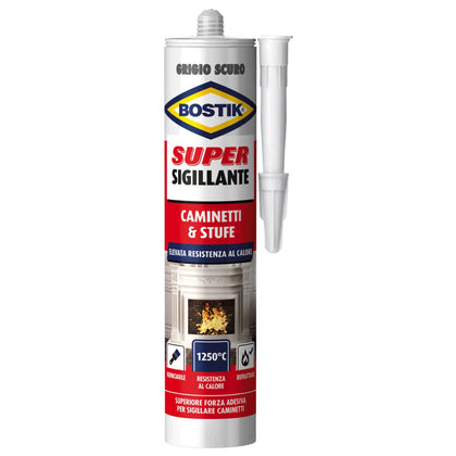 Bostik Mastice Caminetti Stufe Cartuccia 530 G