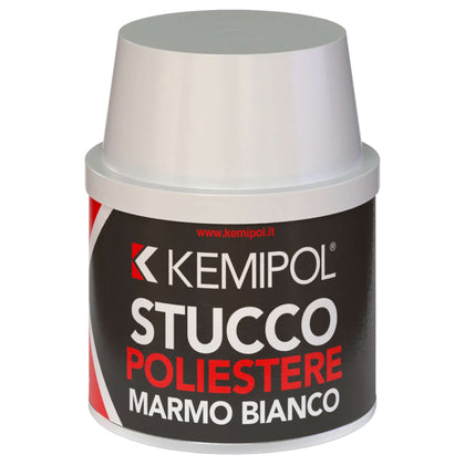 Stucco Poliestere Marmo Bianco 150 Ml - 12 Pz