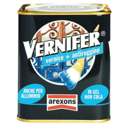 Vernifer Satinato Nero 750 Ml Col 4886