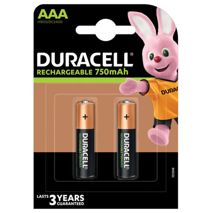 Duracell Batteria Ricaricabile Mah 750 M/Stilo Bl.2 Hr3 - 10 Pz