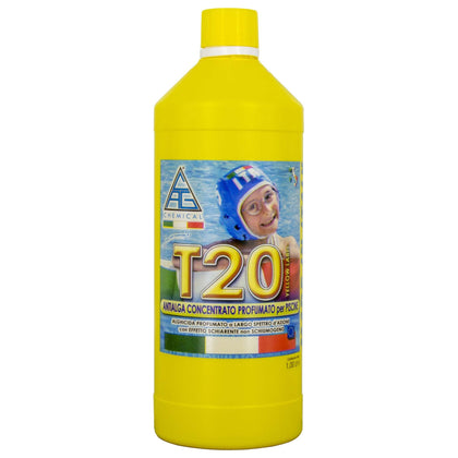 Antialghe Profumato Concentrato Per Piscine - Lt.1 (T20Yl) - 12 Pz